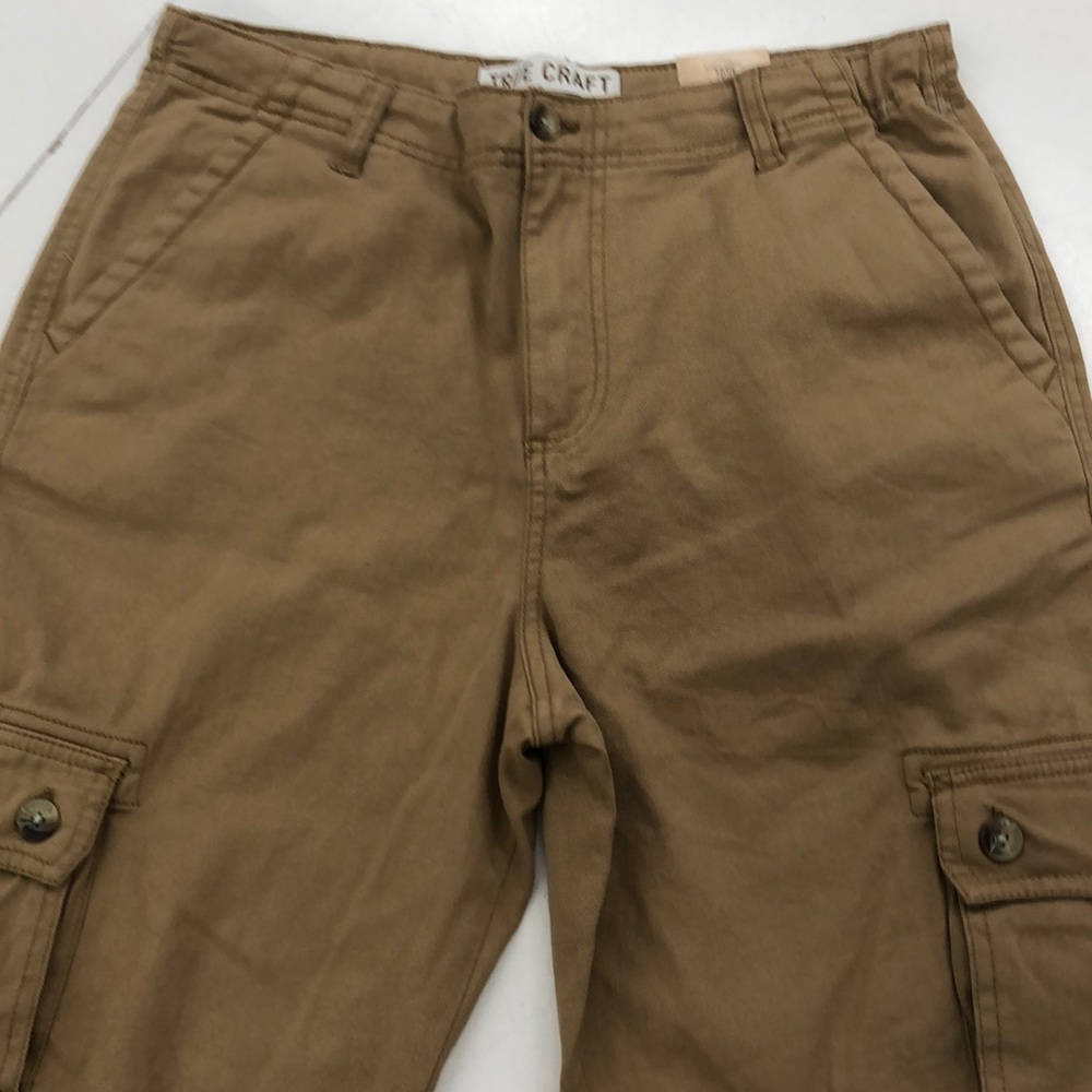 True Craft adjustable waistband casual shorts